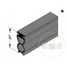 Profilé de fermeture avec temporisation RollMatic OD Hormann Référence ERSROLL3