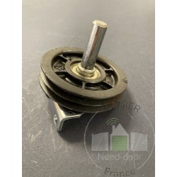 Equerre renvoi câble avec poulie Ferrure Z et BZ Hormann Référence 4015269