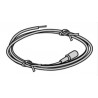 Câble de raccordement 0.9 m pour RotaMatic Akku Hormann référence 439445