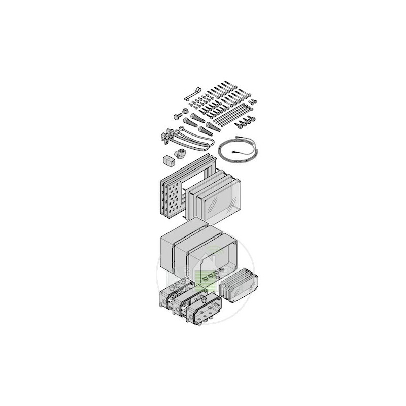 Unité de connexions pour 8K2, IP 66, pour la commande A / B 445, A / B 460 et A / B 460 FU Unité de connexions pour 8K2, IP 66, pour la commande A / B 445, A / B 460 et A / B 460 FU