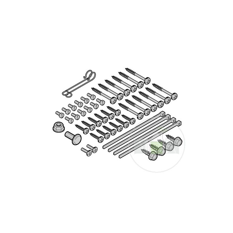 Sachet de vis SKS pour boîtier IP 66 HORMANN Référence 638949