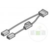 Câble de raccordement pour batterie HORMANN Référence 635003