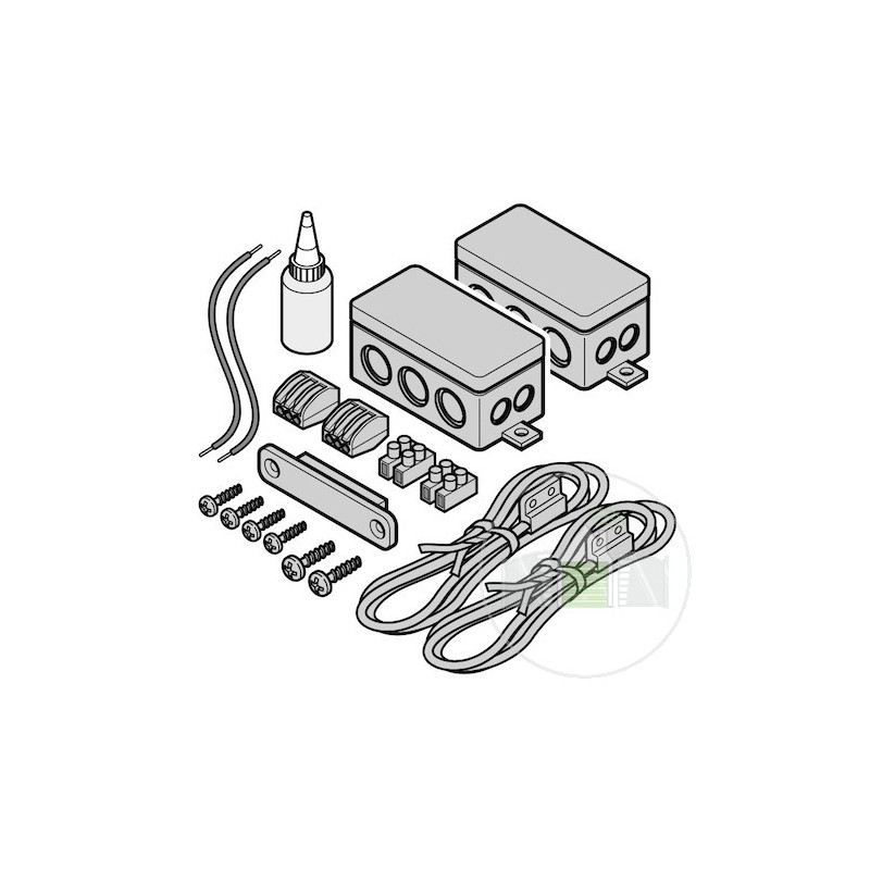 Kit de protection coupe-feu pour porte NO (contact de fermeture) HORMANN Référence 637680 Kit de protection coupe-feu pour porte NO (contact de fermeture) HORMANN Référence 637680