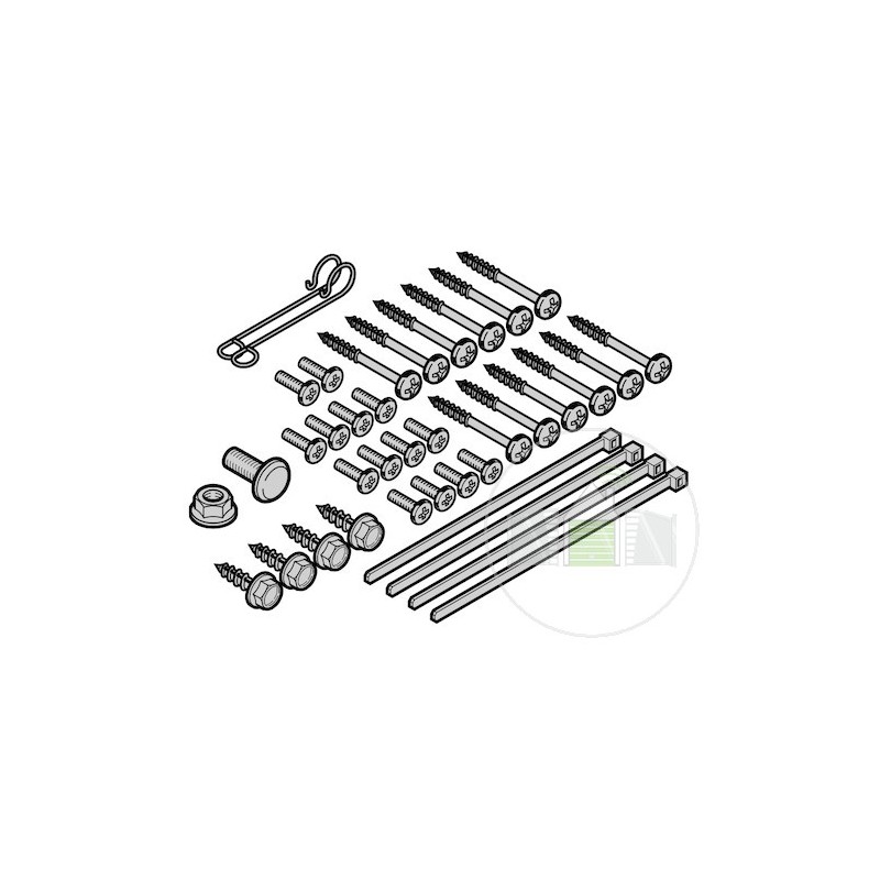 Sachet de vis SKS pour boîtier IP 65 HORMANN Référence 638080