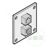 Platine pour contact de portillon incorporé standard, AT 2 Hormann référence 436432