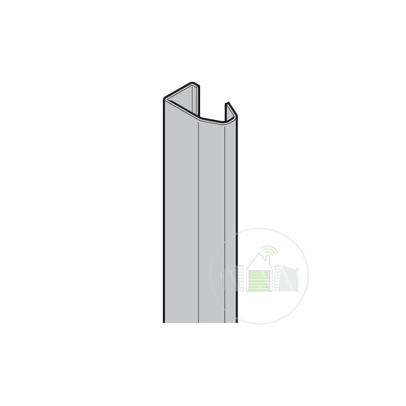 Rail de guidage vertical sans perforations Hormann Référence 3092887 Rail de guidage vertical sans perforations Hormann Référence 3092887