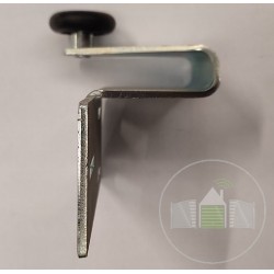 pour porte de garage sectionnelle support de roulette gauche hormann