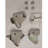 Set embout anti pincement DIN Droite Non laqué Hormann Référence 3090811 - 3053662